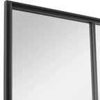 Miroir Mural Rousseau Uttermost en Fer Forgé Noir 30 x 60