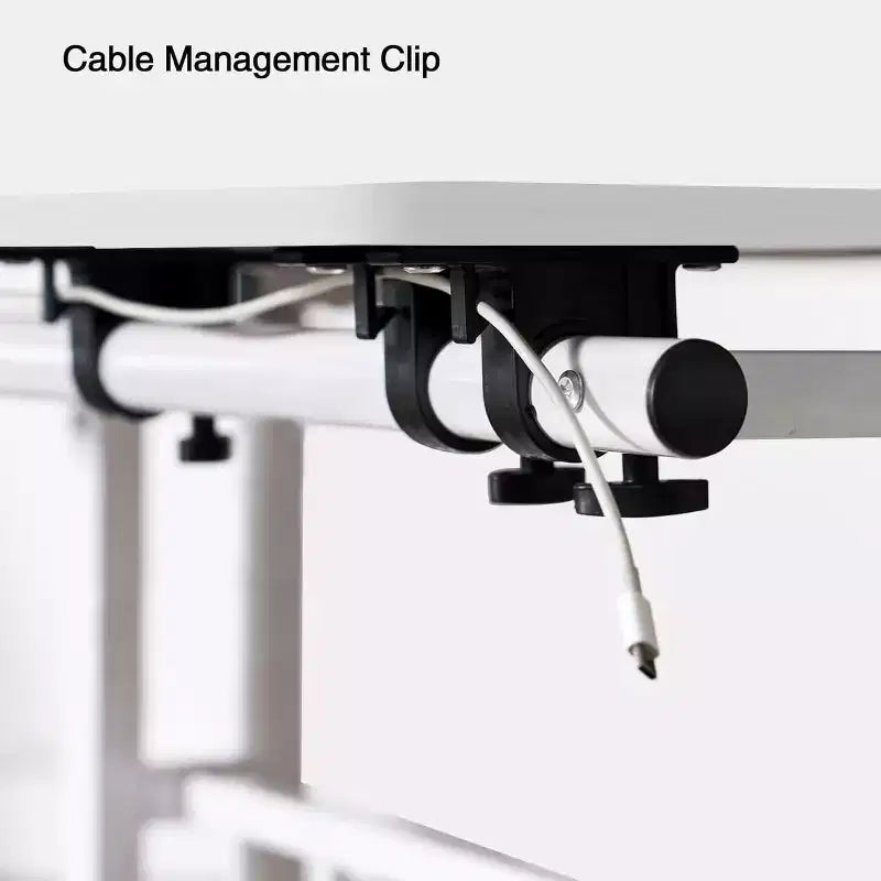 Bureau debout réglable en hauteur COZONY avec roulettes, table d'appoint mobile pour ordinateur portable avec plateau inclinable