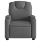 Fauteuil inclinable vidaXL 100 % polyester, métal, contreplaqué simple