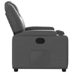 Fauteuil inclinable vidaXL 100 % polyester, métal, contreplaqué simple