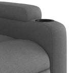 Fauteuil inclinable vidaXL 100 % polyester, métal, contreplaqué simple