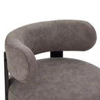 Fauteuil club pivotant Christopher Knight Home Emile en bois d'hévéa et similicuir