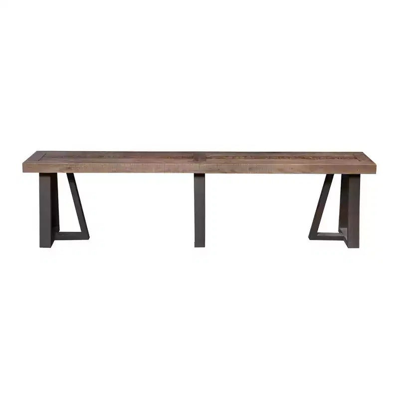 Banc de salle à manger Prairie, naturel/noir