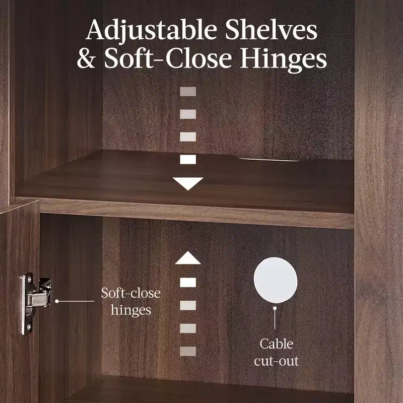 Meuble de rangement étroit Best Choice Products de 72 po de haut avec étagères réglables, bibliothèque moderne à 4 niveaux avec arches