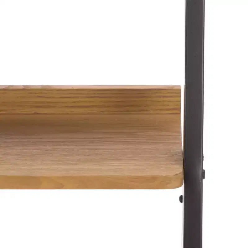 Étagère Isaac métal et bois – Naturel/Noir – SEI