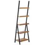 Étagère Isaac métal et bois – Naturel/Noir – SEI