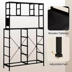 Commode en tissu à 12 tiroirs, étagères ouvertes, cadre métallique, pour chambre à coucher, couloir