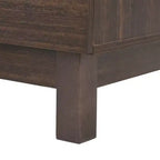 Commode Whisen à 6 tiroirs, design géométrique moderne, buffet de rangement large à accents demi-cercle pour chambre et salon