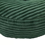 Canapé Poire pour Adultes et Enfants, Fauteuil Poire surdimensionné en Velours Côtelé avec 3 Coussins et Accoudoirs pour Salon Chambre - ModernLuxe