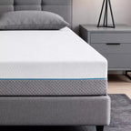 Matelas Dyonery très ferme 8 po, grand lit (Queen) Un matelas en mousse à mémoire de forme haute densité conçu spécifiquement pour soulager les maux de dos. 80 x 60 po.