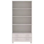 vidaXL Ensemble de 2 buffets en pin massif miel Grand buffet