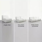 Fauteuil d'appoint sans accoudoirs moderne et modulaire Crinti Christopher Knight Home avec coussin en mousse
