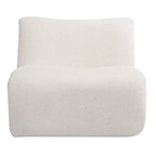Fauteuil d'appoint sans accoudoirs moderne et modulaire Crinti Christopher Knight Home avec coussin en mousse
