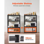 Étagères de rangement 20 P x 40 L x 57 H 4 niveaux pour garage robustes portables