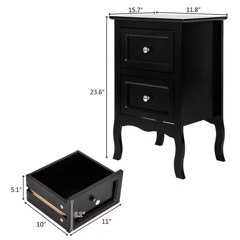 Table de chevet Karl Home de 40 cm de large