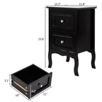 Table de chevet Karl Home de 40 cm de large