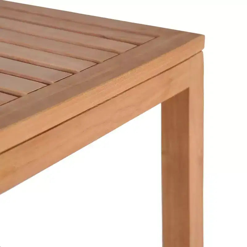 vidaXL Étagère de rangement en bois de teck massif teck naturel Grande étagère de rangement