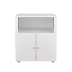 Armoire de rangement roulante robuste avec 2 portes et étagère de rangement, armoire de classement en métal sous le bureau pour garage, maison, bureau