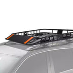 Panier de toit en acier – Capacité de 90,7 kg – pour VUS et camionnettes, support à bagages de toit de voiture