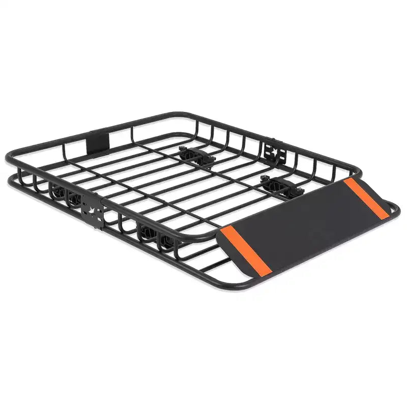 Panier de toit en acier – Capacité de 90,7 kg – pour VUS et camionnettes, support à bagages de toit de voiture