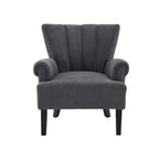 29 Fauteuil rembourré avec mousse haute densité et dossier à canaux