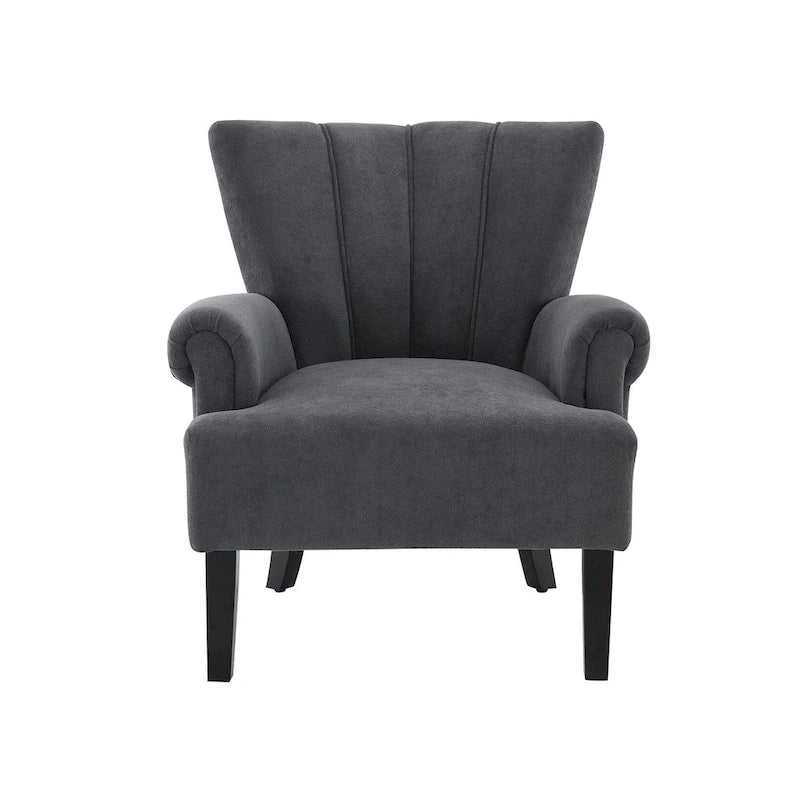 29 Fauteuil rembourré avec mousse haute densité et dossier à canaux