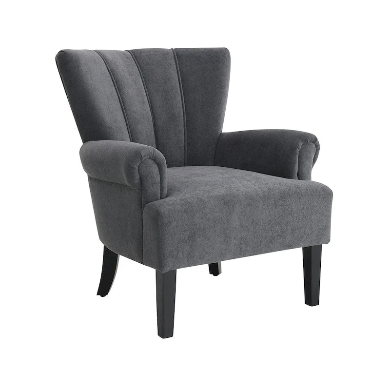 29 Fauteuil rembourré avec mousse haute densité et dossier à canaux