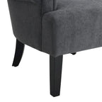 29 Fauteuil rembourré avec mousse haute densité et dossier à canaux