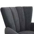 29 Fauteuil rembourré avec mousse haute densité et dossier à canaux