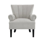29 Fauteuil rembourré avec mousse haute densité et dossier à canaux