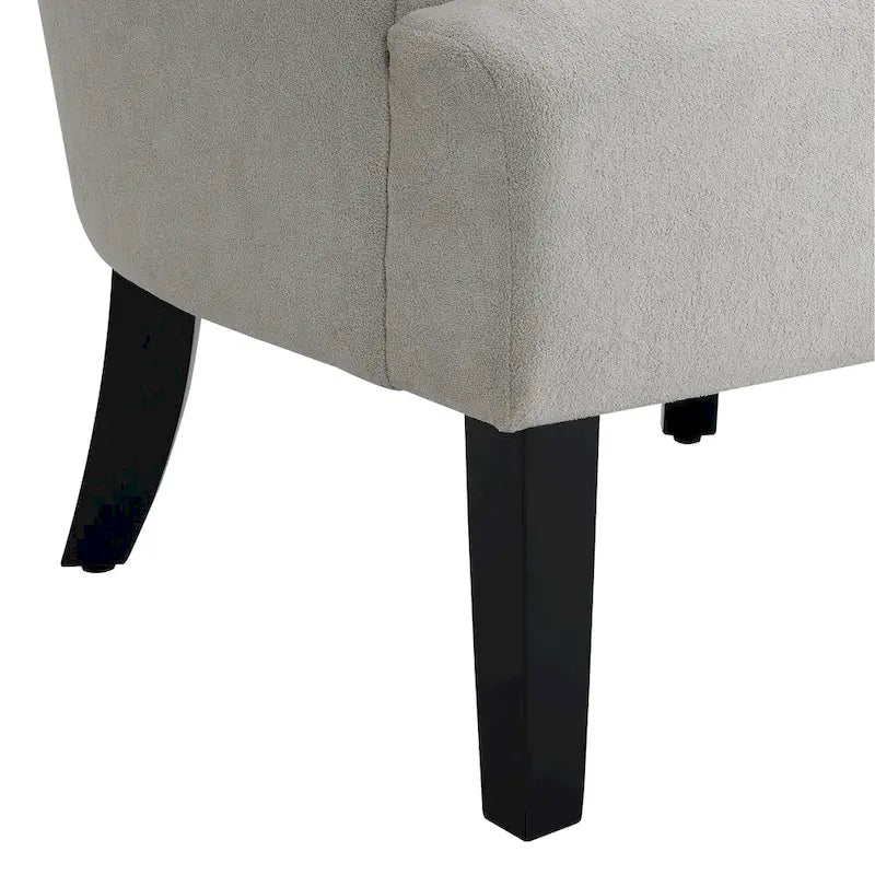 29 Fauteuil rembourré avec mousse haute densité et dossier à canaux