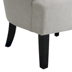 29 Fauteuil rembourré avec mousse haute densité et dossier à canaux