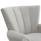 29 Fauteuil rembourré avec mousse haute densité et dossier à canaux