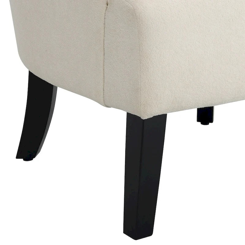 29 Fauteuil rembourré avec mousse haute densité et dossier à canaux
