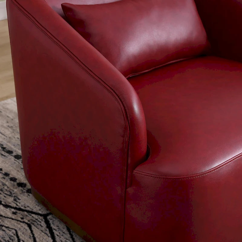 Fauteuil pivotant, fauteuil rond confortable, fauteuil club pivotant à 360 degrés, fauteuil de loisirs pour chambre d'enfant