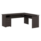 Bureau assis-debout en L à 3 positions de 72 W de Bush Furniture