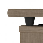 Bureau assis-debout en L à 3 positions de 72 W de Bush Furniture