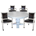 Ensemble table à manger et table de poker Montecito - Bois flotté