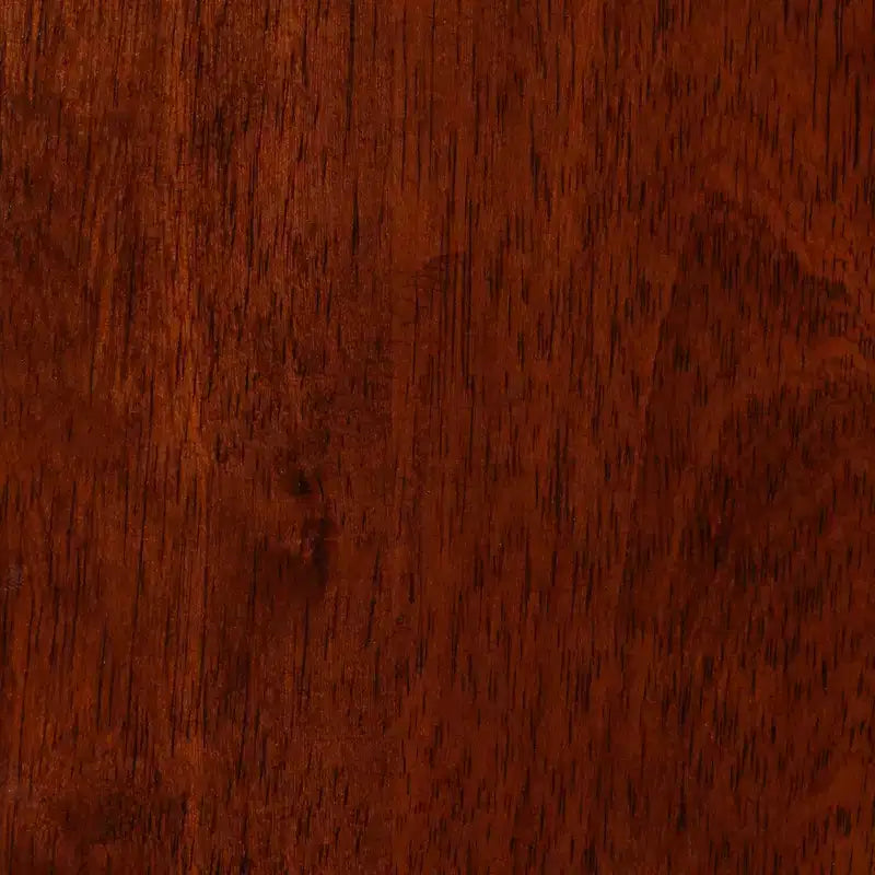 Chaises de salle à manger Bloomington noires et merisier (lot de 2) - Boraam : Bois d'hévéa massif, sans accoudoirs, capacité de 136 kg, dossier à lattes