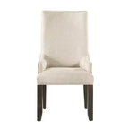 Ensemble chaises Stanford Parson crème – Picket House Furnishings : Dossier haut rembourré avec accoudoirs