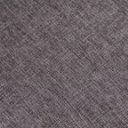 Lot de 2 chaises de salle à manger en bois rembourrées Silva, gris - HOMES: Inside + Out : cloutées, revêtement en polyester
