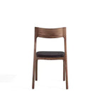 Lot de 2 chaises de salle à manger empilables Moderno en similicuir noir – Manhattan Comfort