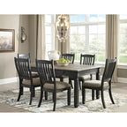 Table de salle à manger rectangulaire Tyler Creek Marron/Noir - Signature Design by Ashley