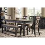 Table de salle à manger rectangulaire Tyler Creek Marron/Noir - Signature Design by Ashley