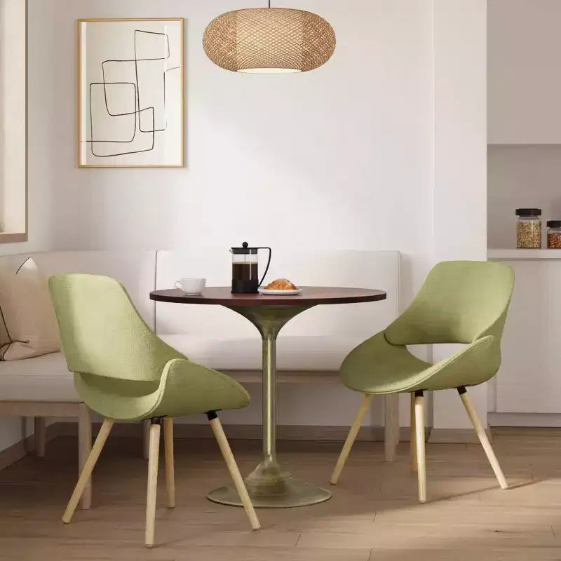 Table de salle à manger Chilton Noyer - WyndenHall : Plateau en acacia massif, base en cuivre antique, 91,4 cm