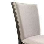 Table à manger extensible 7 pièces Jasper et six chaises d'appoint rembourrées Noyer grillé - Picket House Furnishings