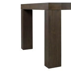 Table à manger extensible 7 pièces Jasper et six chaises d'appoint rembourrées Noyer grillé - Picket House Furnishings