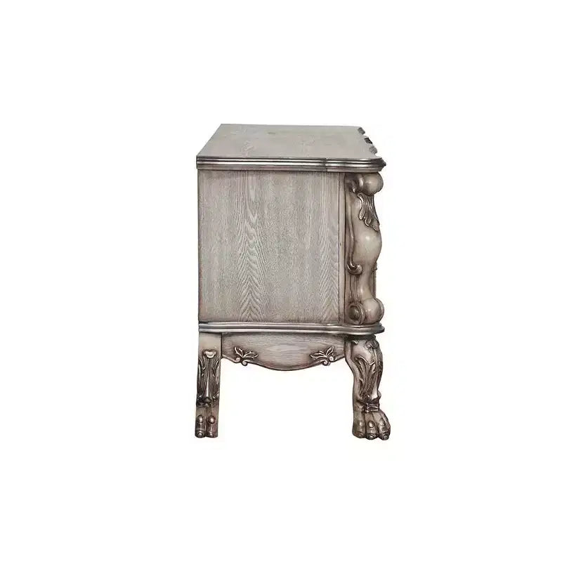 Coiffeuse 63 po Dresden Blanc os style vintage - Meubles Acme
