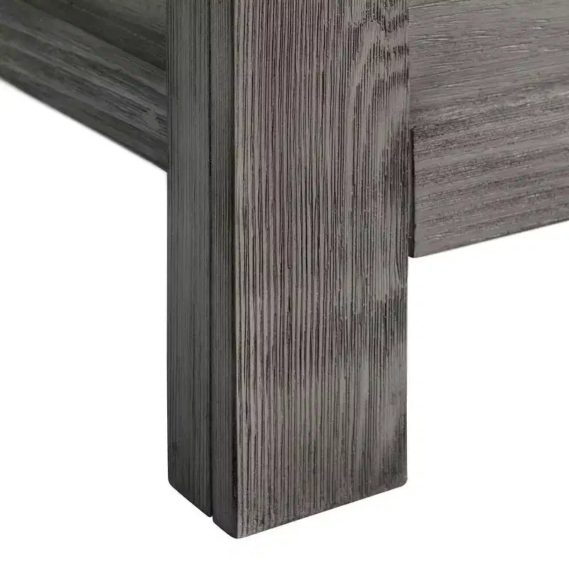 Ensemble de chambre à coucher 6 pièces King Montauk avec panneau gris - Picket House Furnishings : Comprend une commode, un chiffonnier et une table de chevet