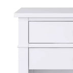 Table de chevet 24" Sterling en bois massif blanc - WyndenHall